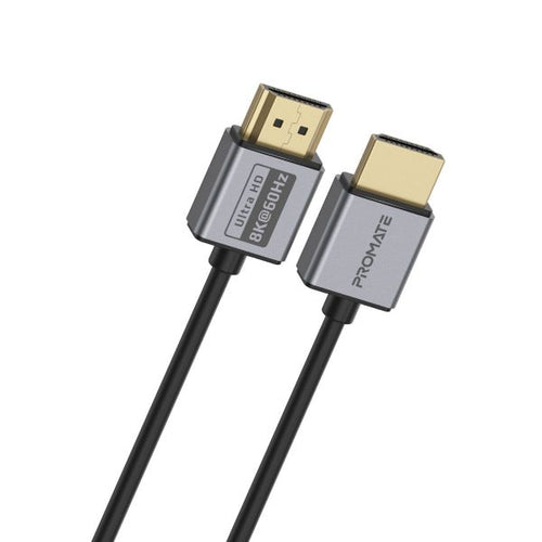 PRIMELINK8K-150 - PROMATE PRIMELINK8K-150 - 1.5M HDMI 2.1 Ultra HD Super Slim Audio Video Cable Supports up to 8K@60Hz