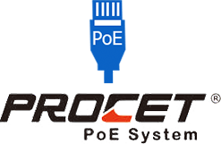 Procet PoE Systems Procet Gigabit PoE Extender with USB-C Out and 4 Port 65 Watt PoE Switch