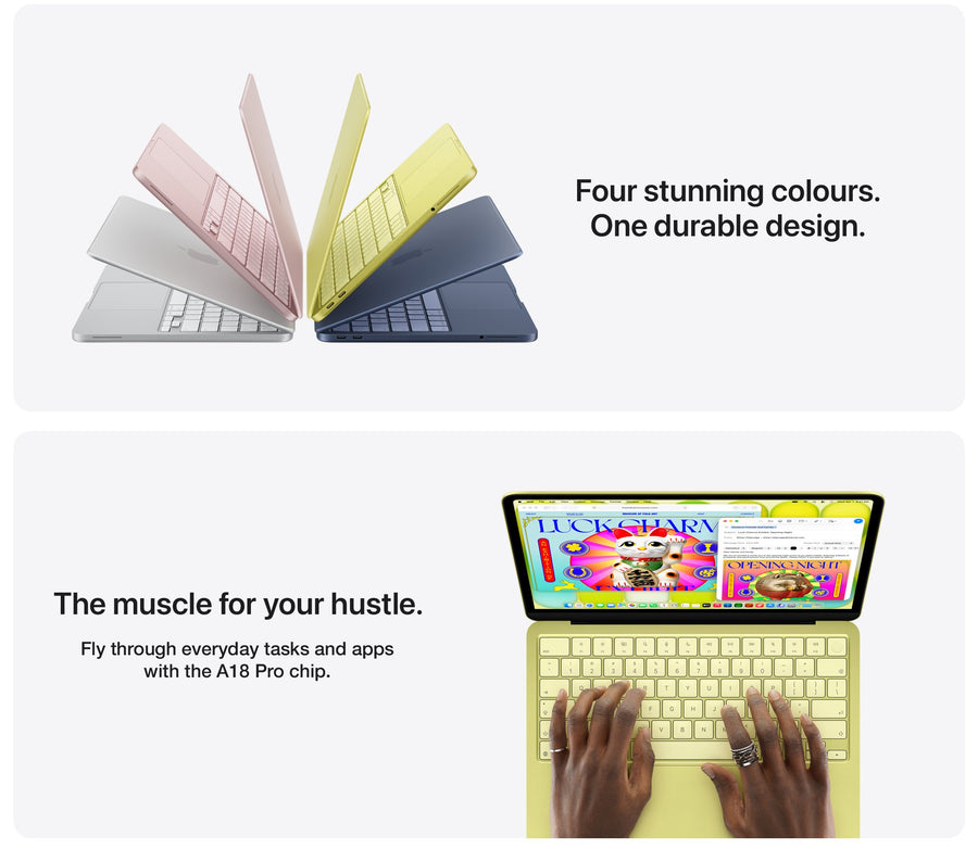 Apple MHFD4X/A - MB NEO (A18PRO) 13IN CIT/8GB/256GB