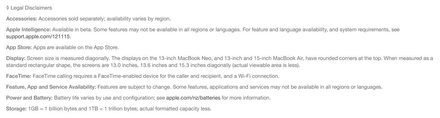 Apple MHFD4X/A - MB NEO (A18PRO) 13IN CIT/8GB/256GB