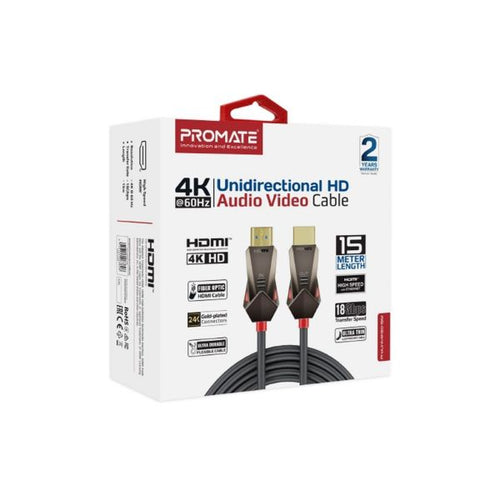 PROLINK4K60-1-5M - PROMATE PROLINK4K60-1-5M - 1.5m Ultra-High Definition (UHD) 2.0 HDMI Cable. Supports 4K@60Hz (4096x2160).
