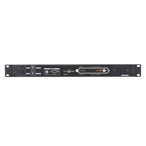 PSATS3K - POWERSHIELD PSATS3K - Automatic Transfer Switch Dual 16A IEC Input 8 x 10A IEC 1x 16A Output 19 1RU Rack
