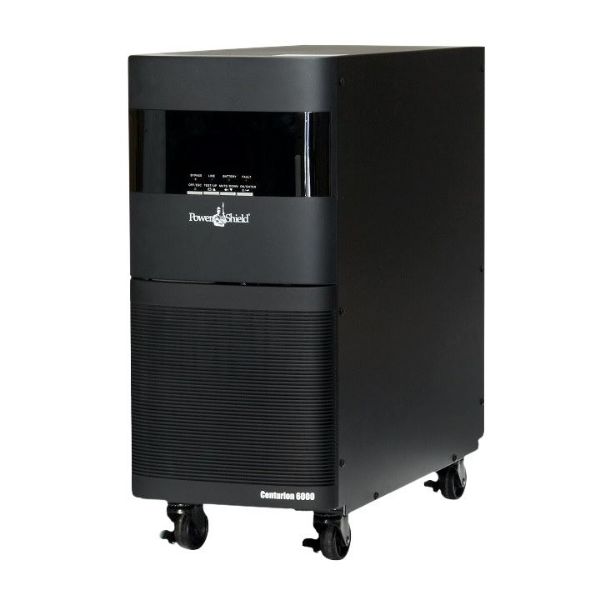 PSCE6000 - POWERSHIELD PSCE6000 - Centurion Tower 6kVA/ 4800W. Double Conversion True Online UPS. Hardwired input &