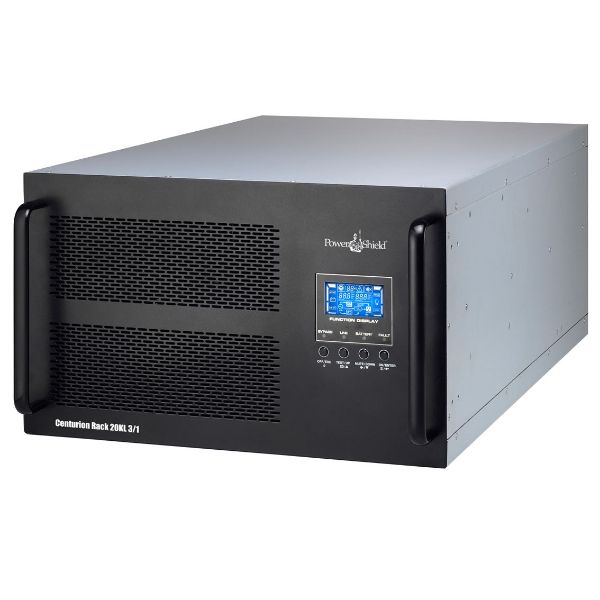 POWERSHIELD PSCER20KL3-1 - Centurion 20kVA Rack Mount Mount UPS. 240VAC or 415VAC In 240VAC out Long run - No