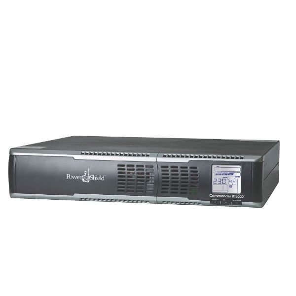 POWERSHIELD PSCRT3000 - Commander RT 3000VA/2700W UPS. Line interactive pure sine wave output. Rack/Tower
