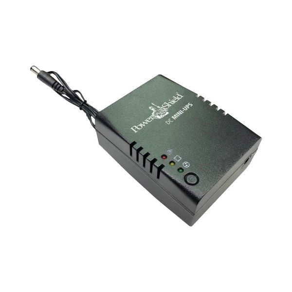 POWERSHIELD PSDCM36 - Inline DC Mini UPS w/Voltage Selection of 12 15 19 24 Vdc. Lithium-ion Battery w/ 4x