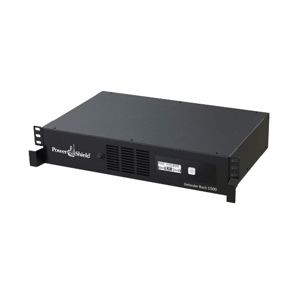 POWERSHIELD PSDR1500 - Defender 2RU Rackmount 1500VA (900W) Shallow Depth Line Interactive w/ AVR