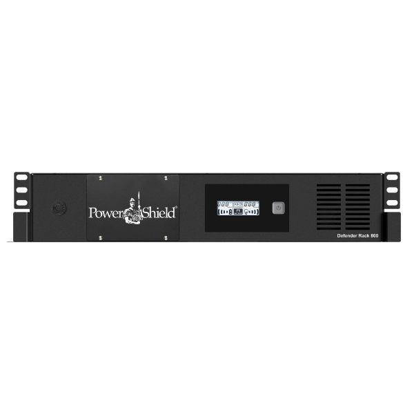 POWERSHIELD PSDR800 - Defender 2RU Rackmount 800VA (480W) Shallow Depth UPS Line Interactive. 6x NZ 3-Pin