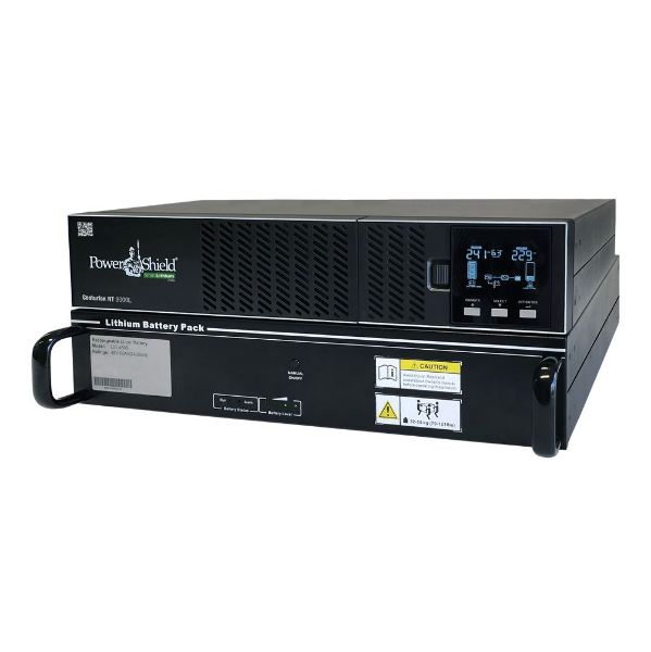 POWERSHIELD PSL3KLRNB4U - Centurion RT LiFeP04 3kVA 2.7kW Lithium-ion Long-Run Online UPS. Includes Rail Kit