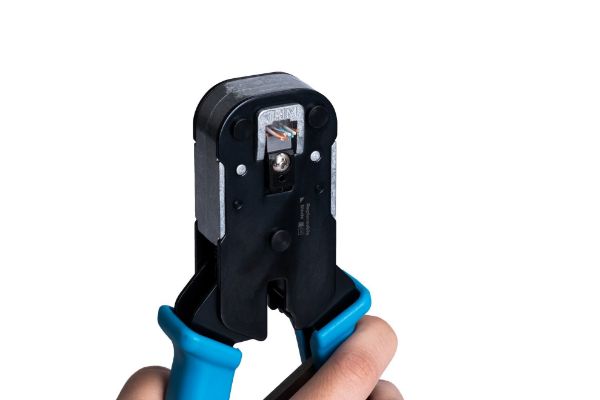 DYNAMIX PTC-HD - Heavy Duty Push Through Crimper w/ Built-in Stripping & Cutting Blade