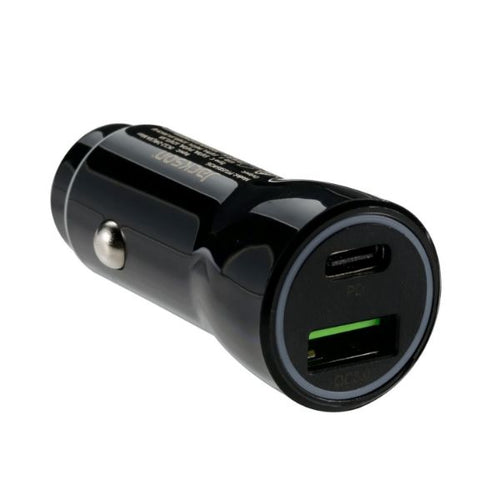 PTUSB54CIG - JACKSON PTUSB54CIG - 5.4A Dual Port In-Car Phone Charger w/ 1x USB-A & 1x USB-C Ports. Fast Charge 2 Devices