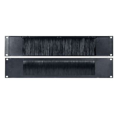DYNAMIX RABBP-2RU - 2HE 19'' Kabelmanagement-Bürstenleiste schwarz