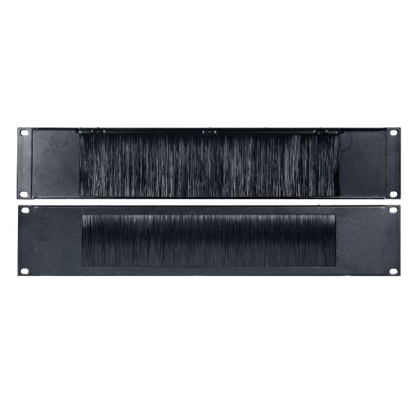 DYNAMIX RABBP-2RU - 2RU 19'' Brush Cable Management Bar Black Colour