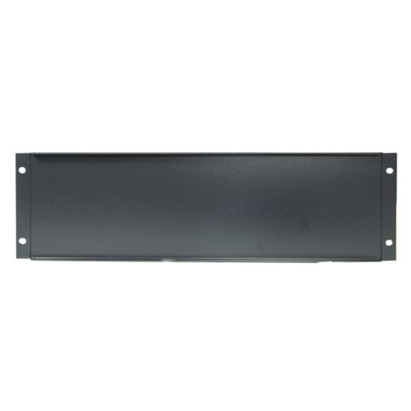 DYNAMIX RABP-3RU - 3RU 19'' Blanking Panel. Black Includes 4x Cage Nuts