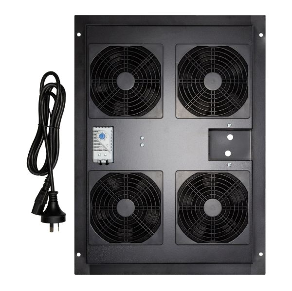 DYNAMIX RAFANKITT - Replacement Drop in Fan Tray for ST Series Cabinets Includes Thermostat Feature
