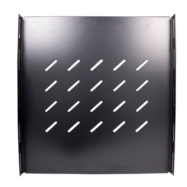 DYNAMIX RAFSHD-800 - Heavy Duty Fixed Rack Shelf for 800mm Deep Cabinet Black