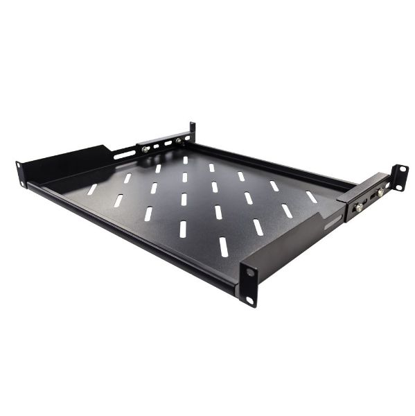 DYNAMIX RAFSM-710 - Fixed Shelf 710mm Deep Shelf w/ Expanding Mounting Rail 710-815mm
