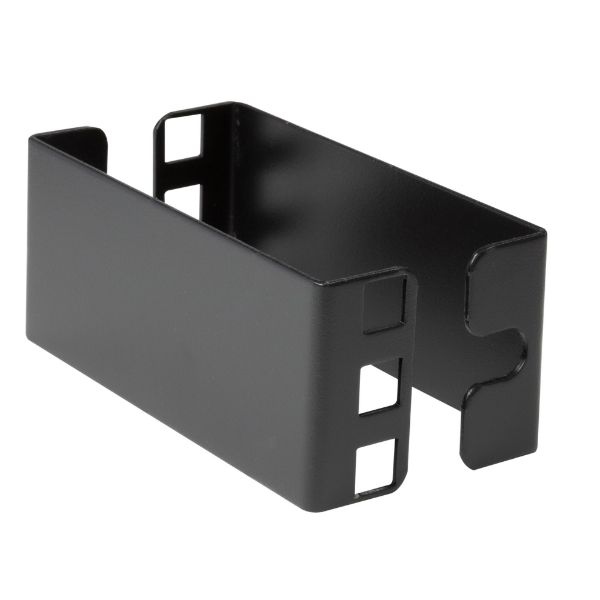 DYNAMIX RAVEXT-1U - Vertical Rail Extension Bracket for a 1U Rackmount 100mm Long Max Load 50Kgs