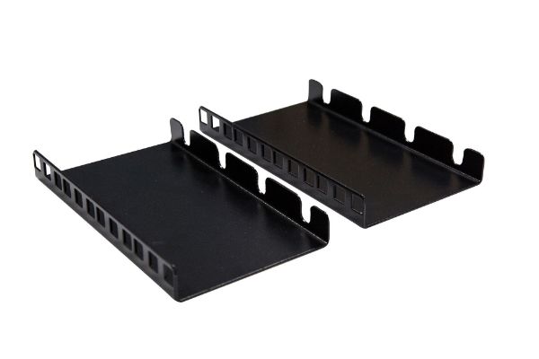 DYNAMIX RAVEXT-4U - Vertical Rail Extension Bracket for a 4U Rackmount 100mm Long Max Load 50Kgs