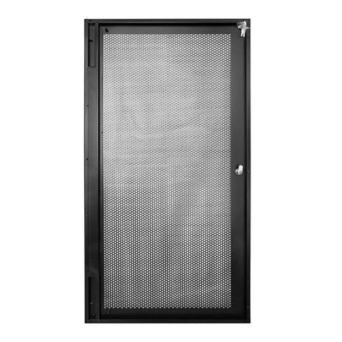 RAWM-FMD18 - DYNAMIX RAWM-FMD18 - Mesh Front Door 600mm 18U w/ Small Round Lock for RWM18