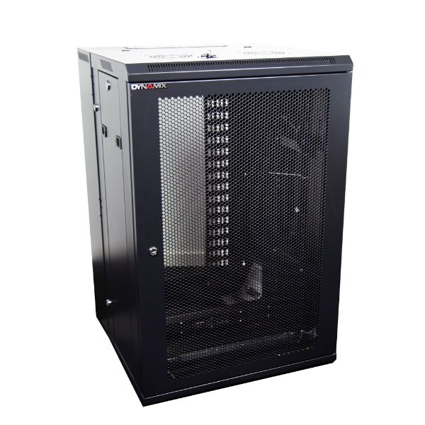 DYNAMIX RDME24 - 24RU 600mm Deep Univer Swing Wall Mount Cabinet 200mm Removable Backmount