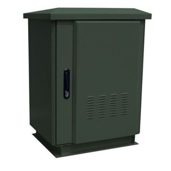 ROD18-8X8FG - DYNAMIX ROD18-8X8FG - 18RU Outdoor FreeStanding Cabinet. (800x800x18U) IP45 Rated