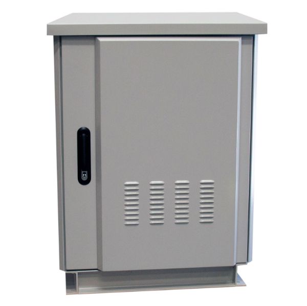 ROD27-8X8GY - DYNAMIX ROD27-8X8GY - 27RU Outdoor FreeStanding Cabinet. (800 x 800 x 27U) IP45 Rated
