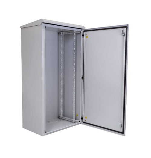 ROD45-6X6GY - DYNAMIX ROD45-6X6GY - 45RU Outdoor Free Standing Cabinet (600x600x2000mm) IP45 Rated