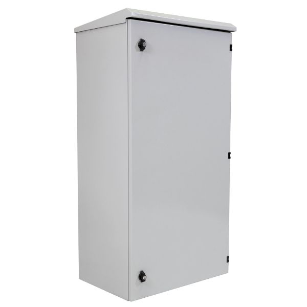DYNAMIX RODW24-400 - 24RU Outdoor Wall Mount Cabinet 611x425x1190mm (WxDxH) IP65 Rated Lockable Front Door