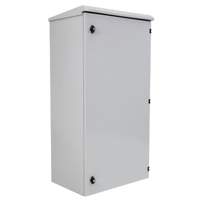 RODW24-400 - DYNAMIX RODW24-400 - 24RU Outdoor Wall Mount Cabinet 611x425x1190mm (WxDxH) IP65 Rated Lockable Front Door