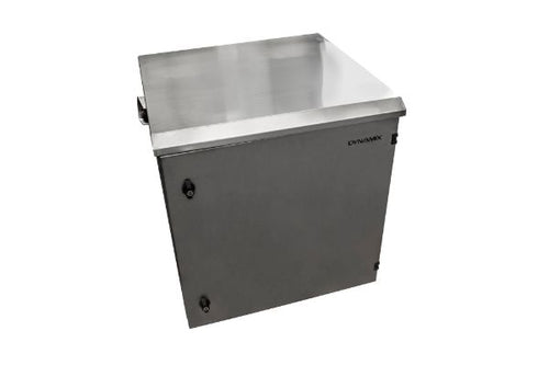 RODWSS6-400 - DYNAMIX RODWSS6-400 - 6RU Stainless Outdoor Wall Mount Cabinet (611x425x390mm) Stainless Steel Construction