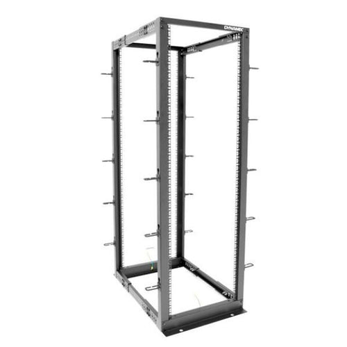 ROF4P22 - DYNAMIX ROF4P22 - 22U 4 Post Depth Adjustable Open Frame Rack. Depth Adjust Range 692-1150mm.