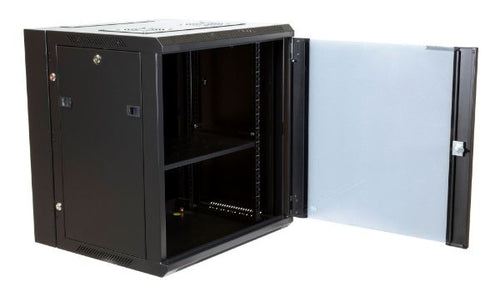 RSFDS12-600 - DYNAMIX RSFDS12-600 - 12RU 600mm Deep Universal Swing Wall Mount Cabinet Backmount (600 x 600 x 650mm)