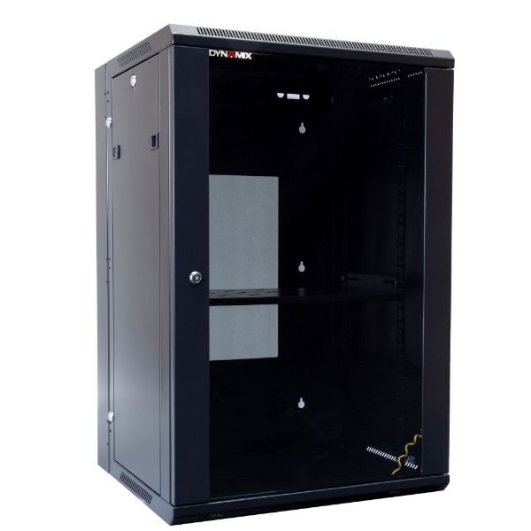 DYNAMIX RSFDS18-600 - 18RU 600mm Deep Universal Swing Wall Mount Cabinet Backmount (600 x 600 x 901mm).