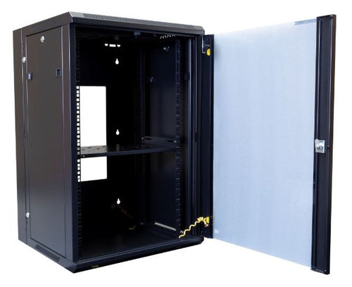 RSFDS18-600 - DYNAMIX RSFDS18-600 - 18RU 600mm Deep Universal Swing Wall Mount Cabinet Backmount (600 x 600 x 901mm).