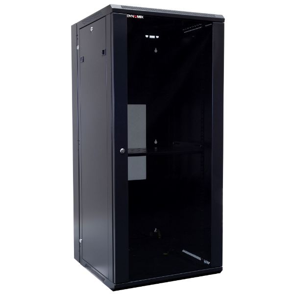DYNAMIX RSFDS27-600 - 27RU 600mm Deep Universal Swing Wall Mount Cabinet. Backmount (600 x 600 x 1365mm)
