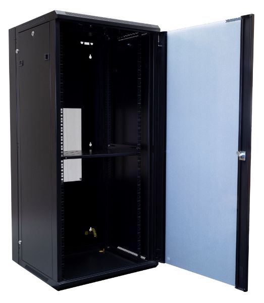 DYNAMIX RSFDS27-600 - 27RU 600mm Deep Universal Swing Wall Mount Cabinet. Backmount (600 x 600 x 1365mm)