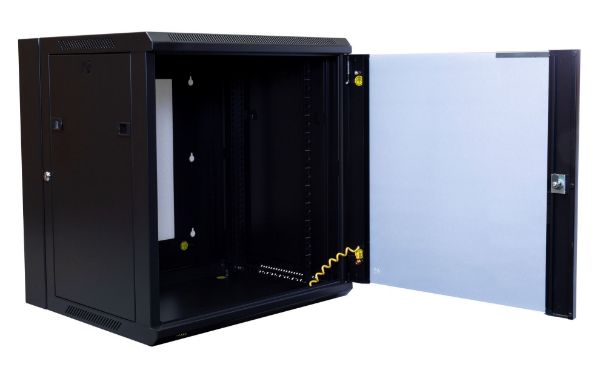 DYNAMIX RSFDSL12 - LITE 12RU Swing Wall Mount Cabinet 600x550x635mm Right Hand Mounted LITE Version