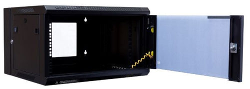 RSFDSL6 - DYNAMIX RSFDSL6 - LITE 6RU Swing Wall Mount Cabinet 600x550x368mm Right Hand Mounted LITE Version