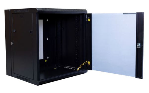 RSFDSL9 - DYNAMIX RSFDSL9 - LITE 9RU Swing Wall Mount Cabinet 600x550x501mm Right Hand Mounted LITE Version