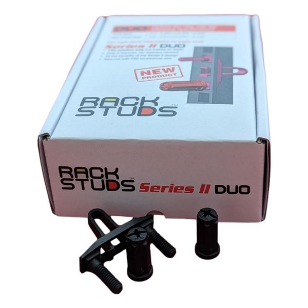 RACKSTUDS RSLDUO-1RUB20-S2 - DUO 1RU 20-pack Mounting Solution 19'' Racks. Replacement for Cage Nuts