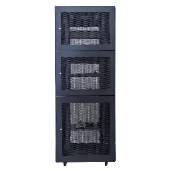 DYNAMIX RSR45-CL3-8X10 - 45RU Co-Location Server Cabinet w/ 3x 14U Compartments Dims 800x1000x2210mm (WxDxH)