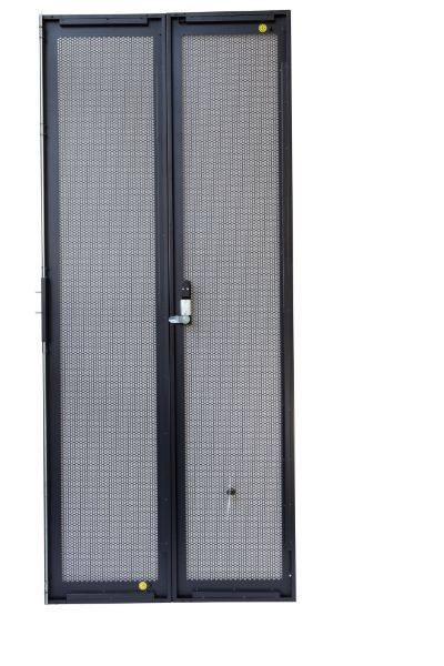 DYNAMIX RSRFD37RU - 37RU Dual Mesh Pantry Style Door Kit for SR Series 800mm Wide Cabinets