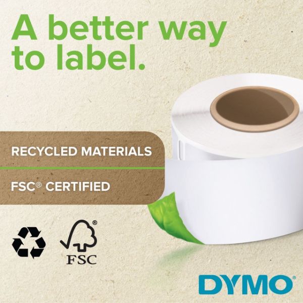 DYMO S0722550 - Genuine LabelWriter Multi Purpose Labels.1 roll (500 Labels). 19mm x 51mm.