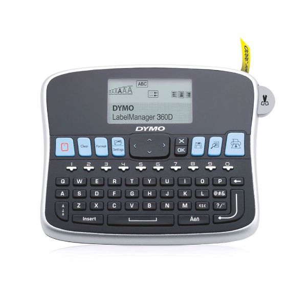 DYMO S0879530 - LabelManager 360D Desktop Labeller w/ QWERTY keyboard 7 font sizes 3 font styles