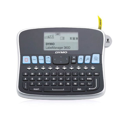 S0879530 - DYMO S0879530 - LabelManager 360D Desktop Labeller w/ QWERTY keyboard 7 font sizes 3 font styles