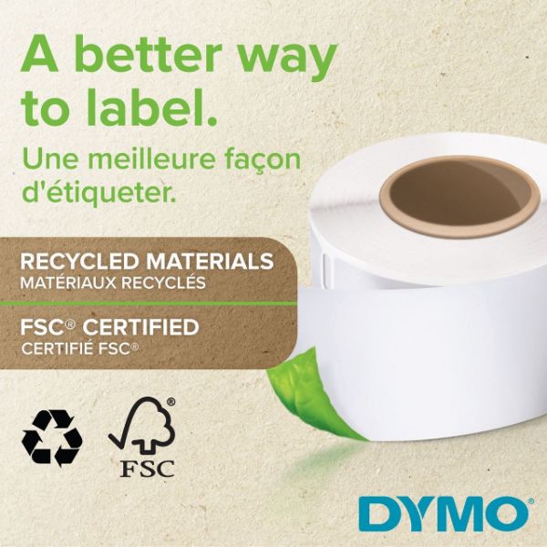 DYMO S0904980 - Genuine LabelWriter High Capacity Shipping Labels 104mm x 159mm. Designed specifically