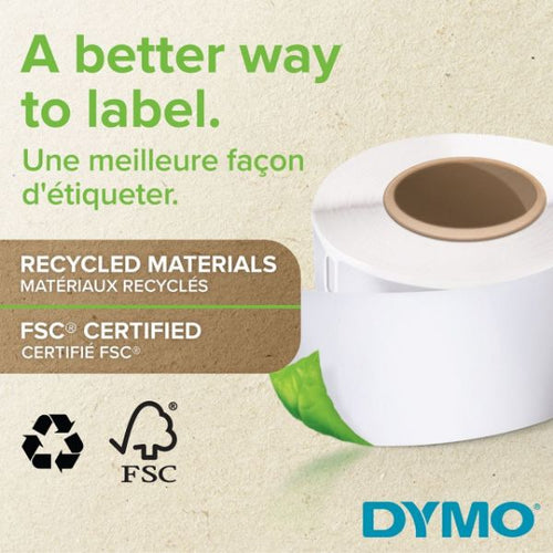 S0904980 - DYMO S0904980 - Genuine LabelWriter High Capacity Shipping Labels 104mm x 159mm. Designed specifically