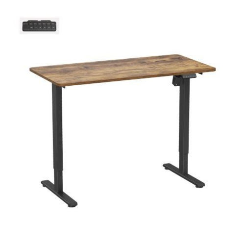 S11-22RE-R - BRATECK S11-22RE-R - Eco Ergonomic Office Electric Sit-Stand Desk Single Motor. Desktop Included
