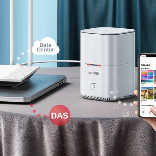 S1105B - UNITEK S1105B - Dual-Bay SATA 2.5'' SyncStation Docking Station. DAS/ Cloud Storage Center